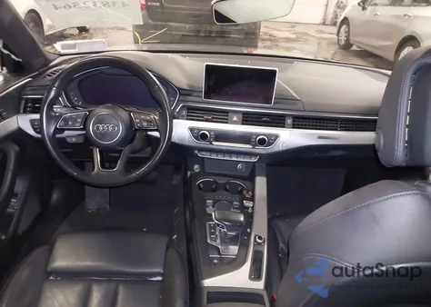 2017 Audi A4 2.0T Premium from USA, damaged, VIN WAUENAF41HN020826